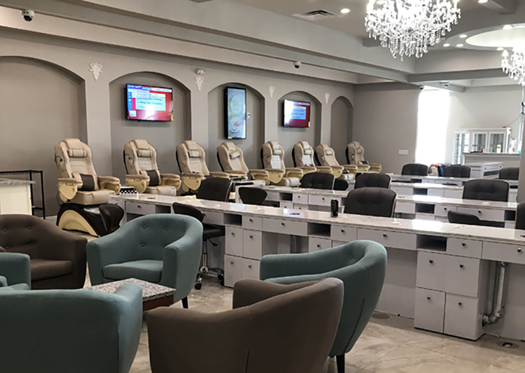 Nail & Spa Facility by D & B Engineering & Construction, Inc.