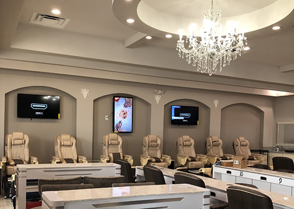 Nail & Spa Facility by D & B Engineering & Construction, Inc.