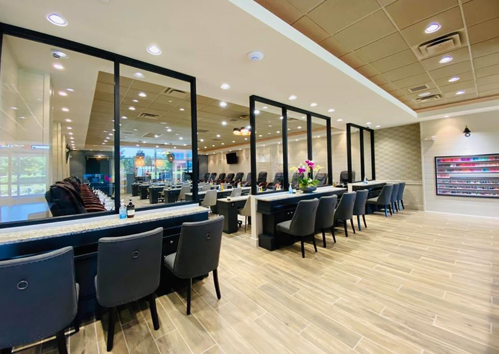 Deluxe Nail Salon and Spa by D & B Engineering & Construction, Inc.
