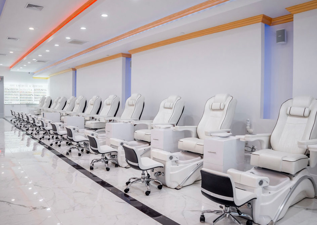Poshe Nail Lounge by D & B Engineering & Construction, Inc.