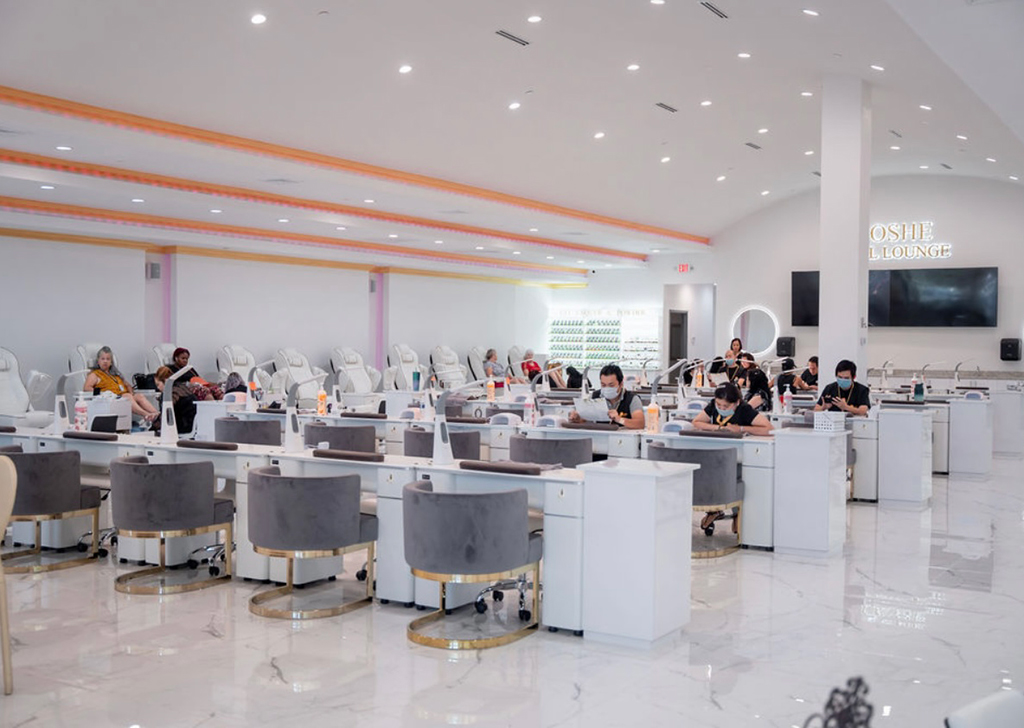 Poshe Nail Lounge by D & B Engineering & Construction, Inc.
