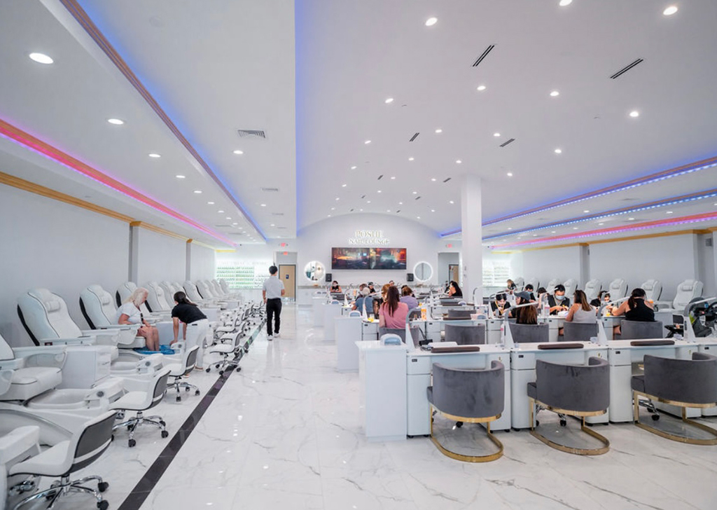 Poshe Nail Lounge by D & B Engineering & Construction, Inc.