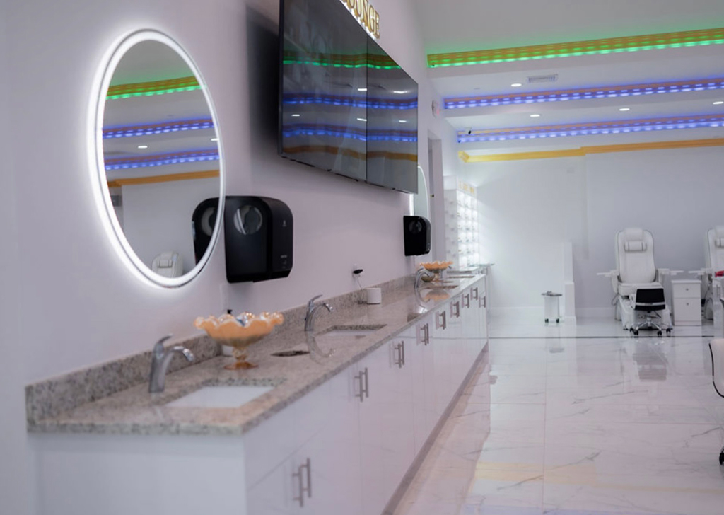 Poshe Nail Lounge by D & B Engineering & Construction, Inc.