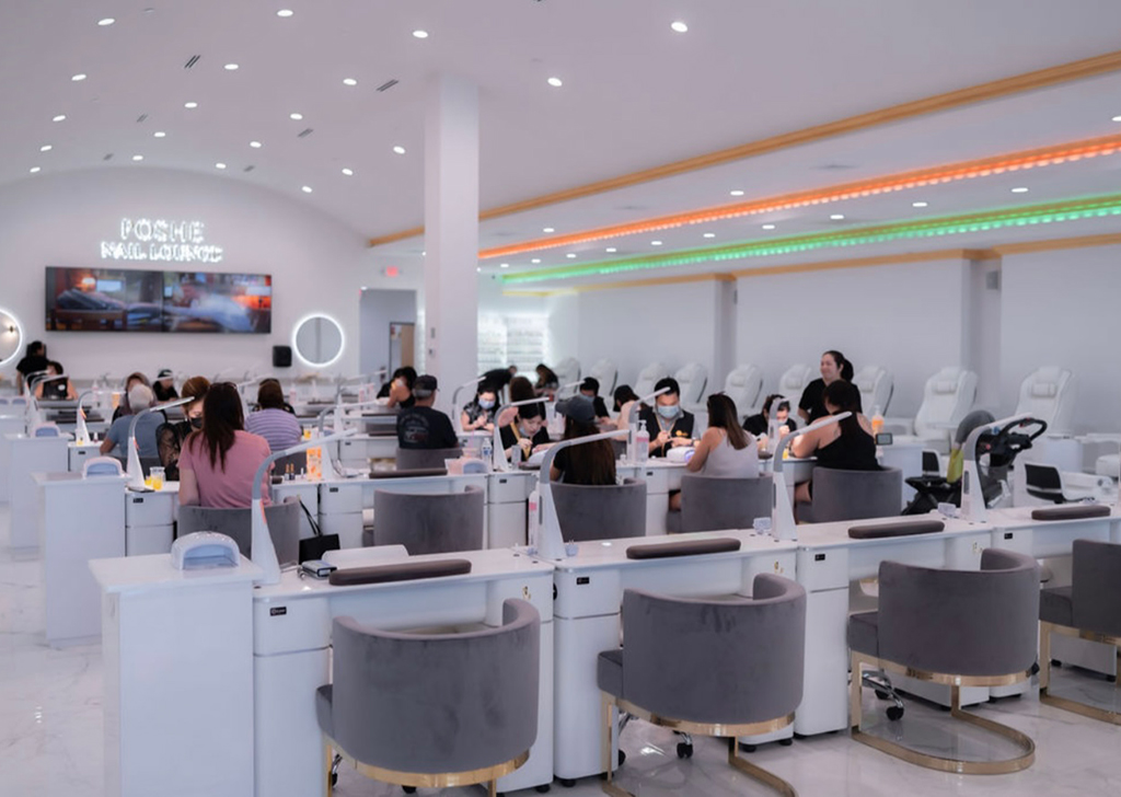 Poshe Nail Lounge by D & B Engineering & Construction, Inc.